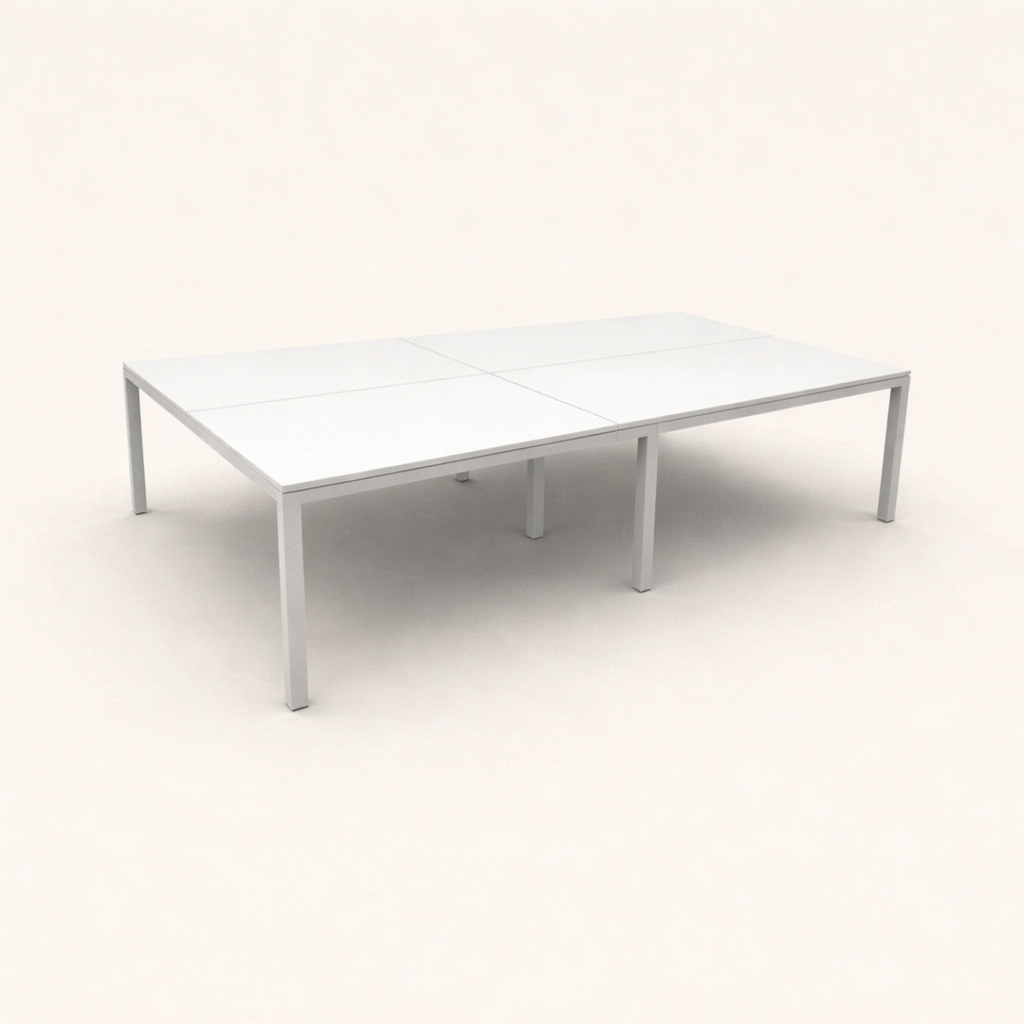 Dynamobel: Bench Desk a 4 vie 2800 x 1600 - Ricondizionato