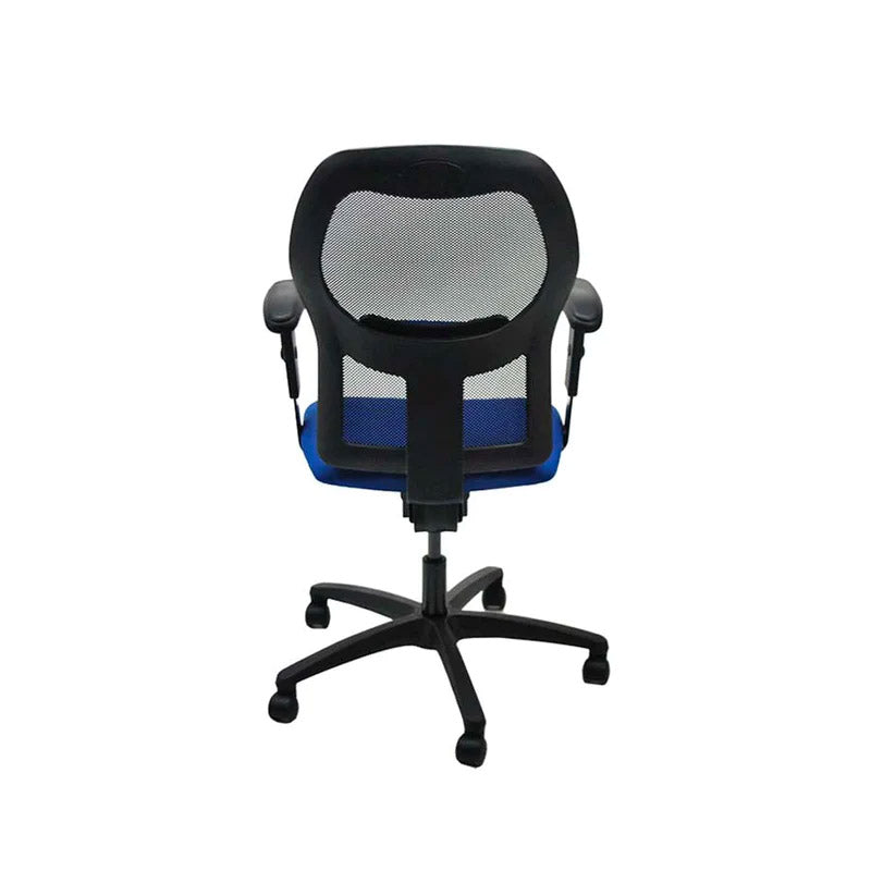 Ahrend: 160 Type Task Chair in Blue Fabric - Refurbished