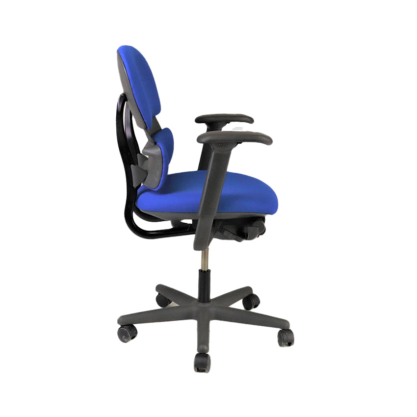 <tc>KI</tc>: <tc>Impulse</tc> Sedia da ufficio in tessuto blu - Ricondizionata