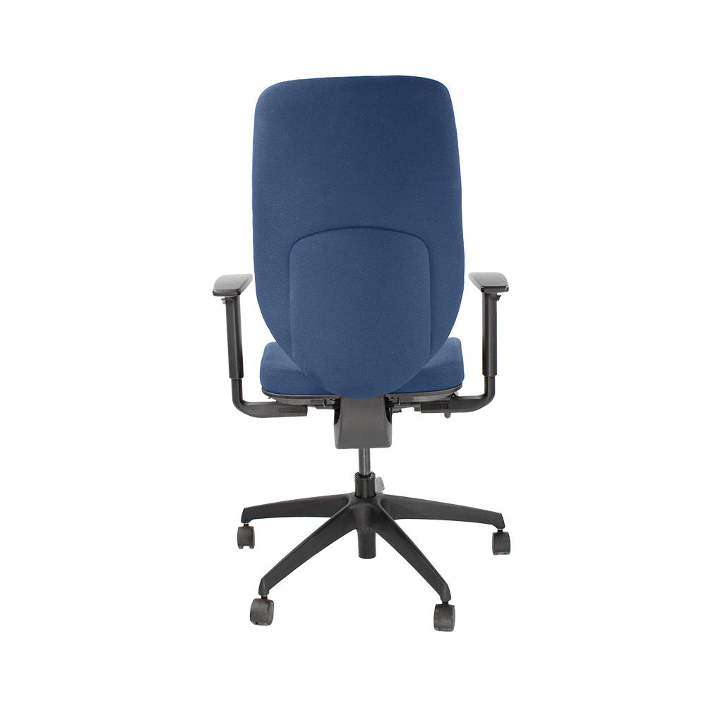 <tc>Boss Design</tc>: Sedia operativa Key - Nuovo tessuto blu - Ricondizionata