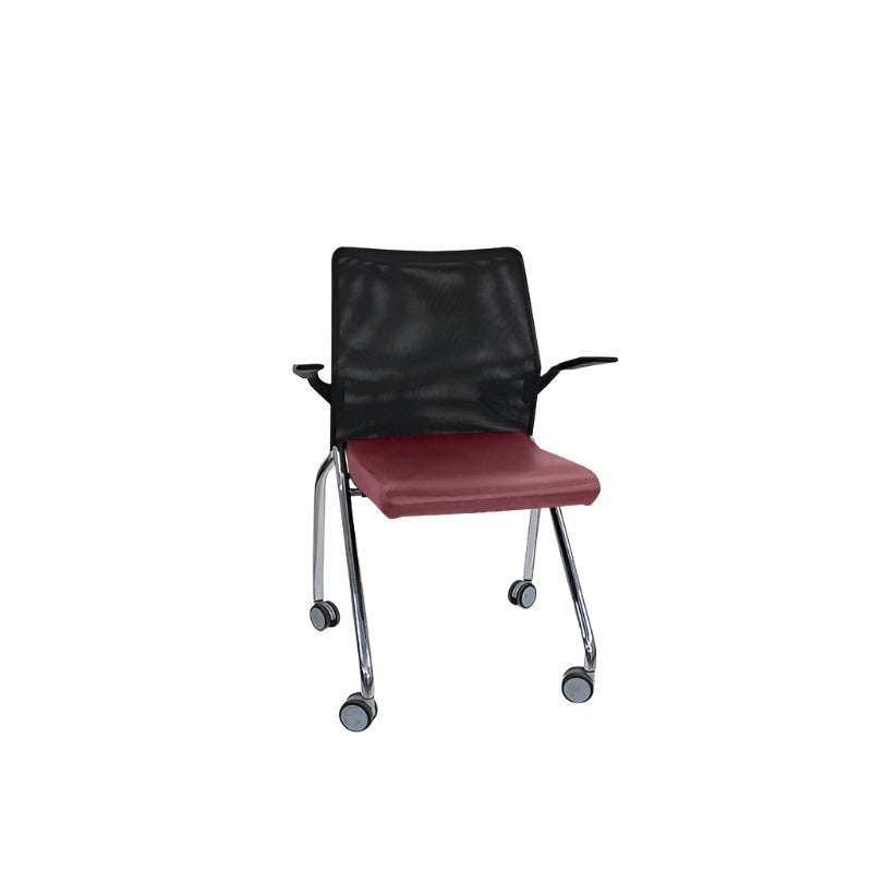 <tc>Boss Design</tc>: Sedia pieghevole nera con braccioli - Ricondizionata