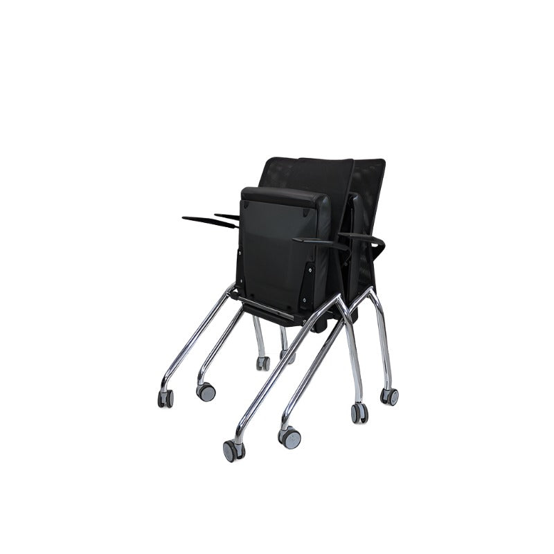 <tc>Boss Design</tc>: Sedia pieghevole nera con braccioli - Ricondizionata