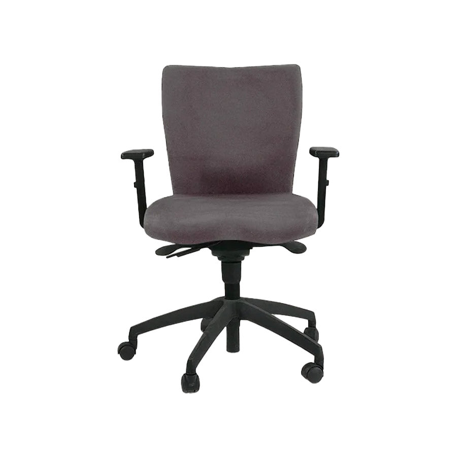 Connection: Team Task Chair in Grey Fabric - Refurbished