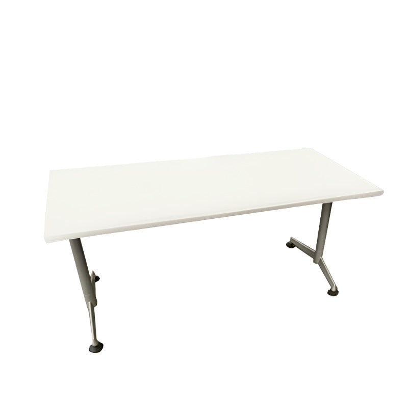 <tc>Herman Miller</tc>: <tc>Abak</tc> Scrivania singola con gambe a T - Ristrutturata
