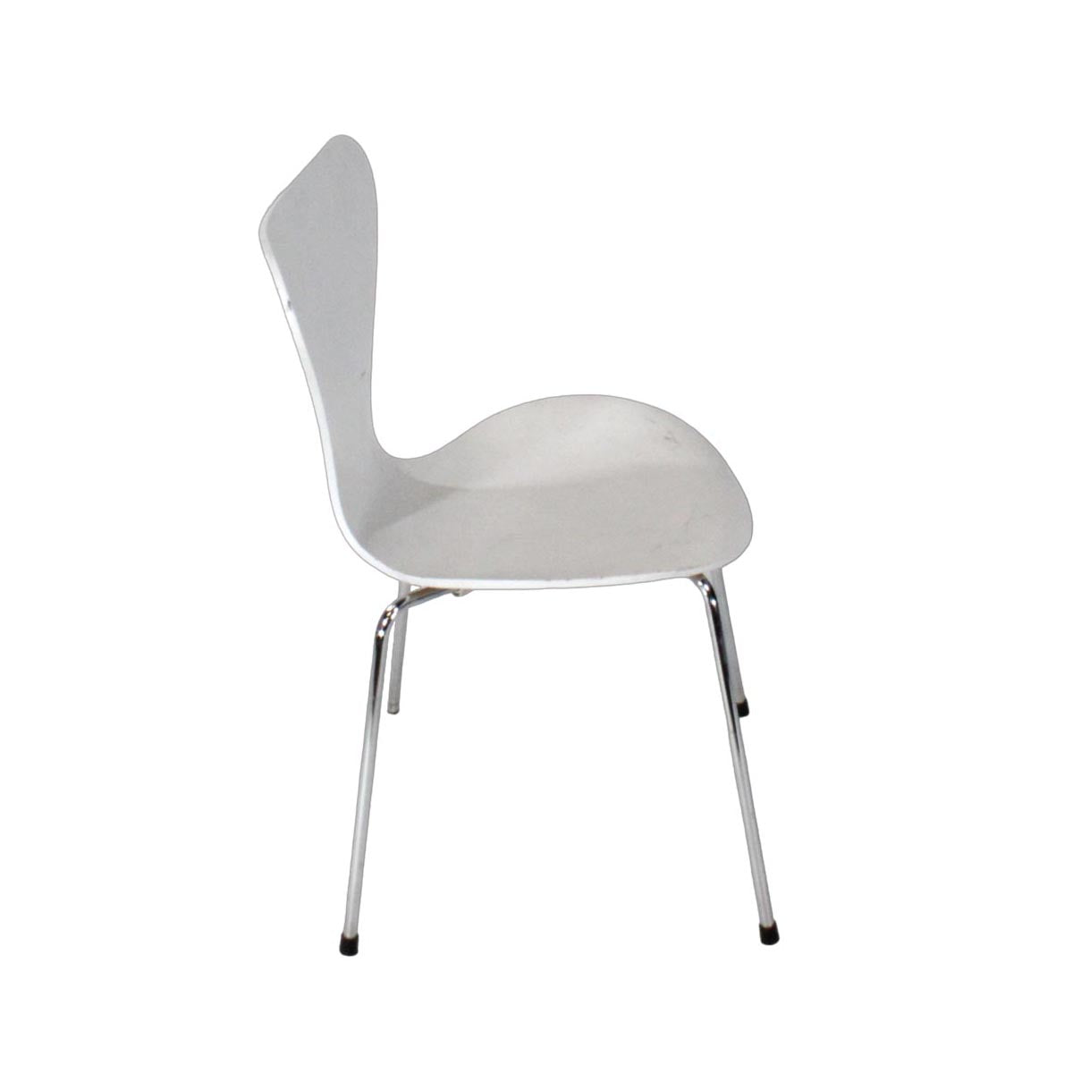 <tc>Fritz Hansen</tc>: Sedia Serie 7 Bianca - Originale