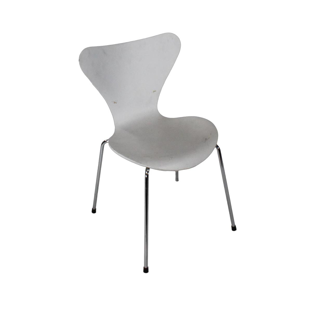 <tc>Fritz Hansen</tc>: Sedia Serie 7 Bianca - Originale
