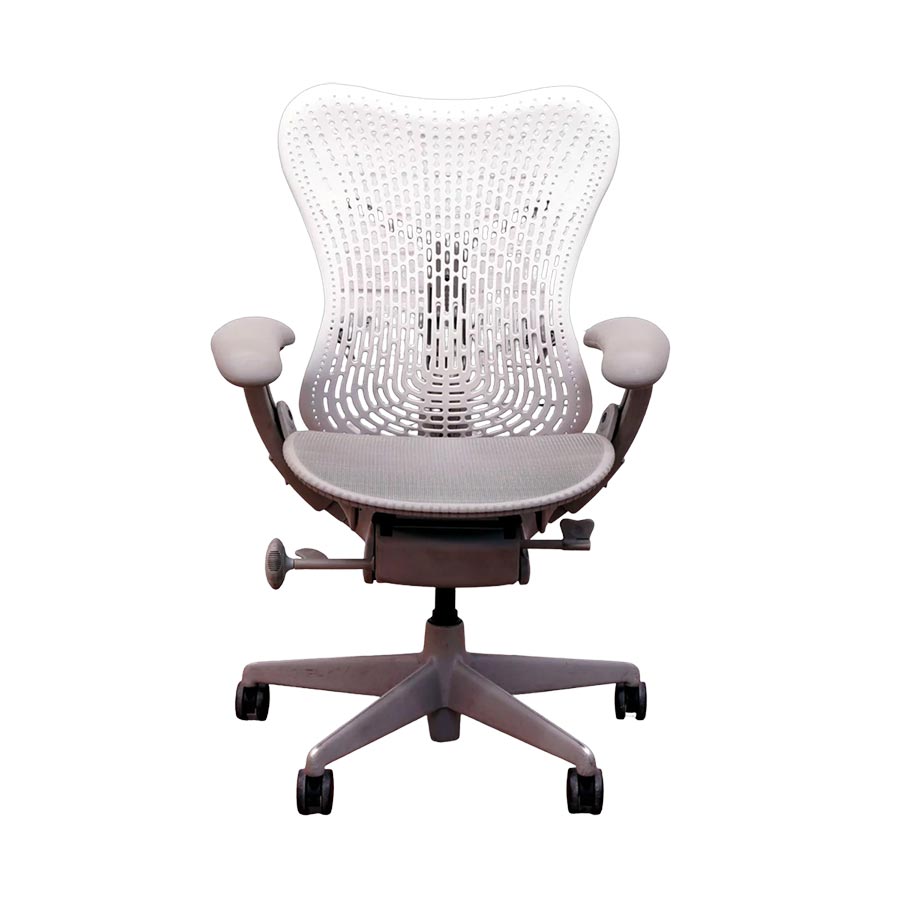 <tc>Herman Miller</tc>: <tc>Mirra</tc> - Grigio/Bianco - Ricondizionato