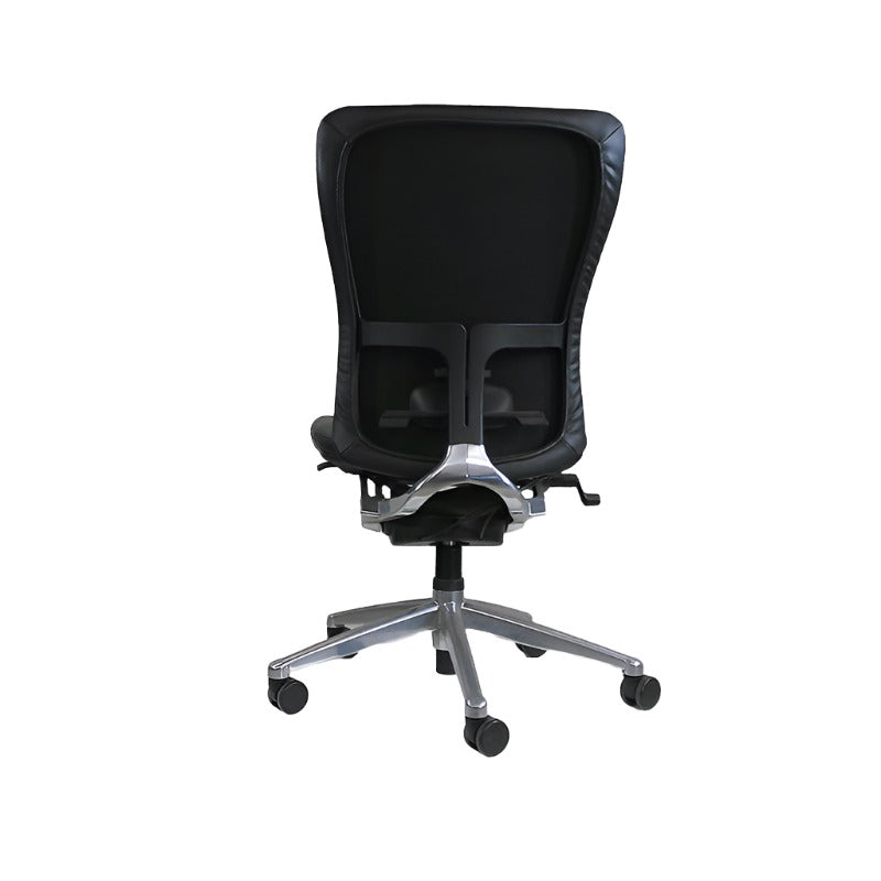 <tc>Haworth</tc>: <tc>Zody</tc> Sedia da ufficio in pelle - Ricondizionata