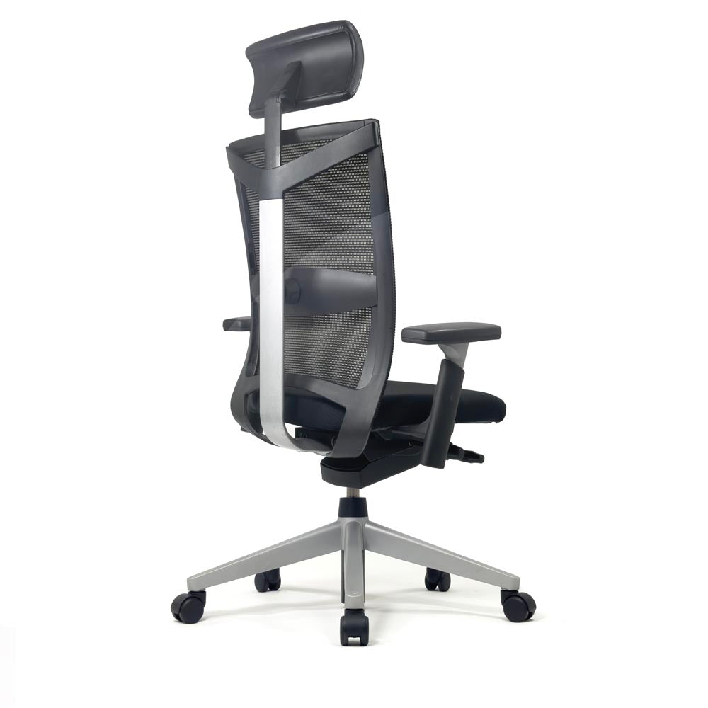<tc>Haworth</tc>: Sedia da ufficio Comforto 88 in tessuto nero - Ricondizionata