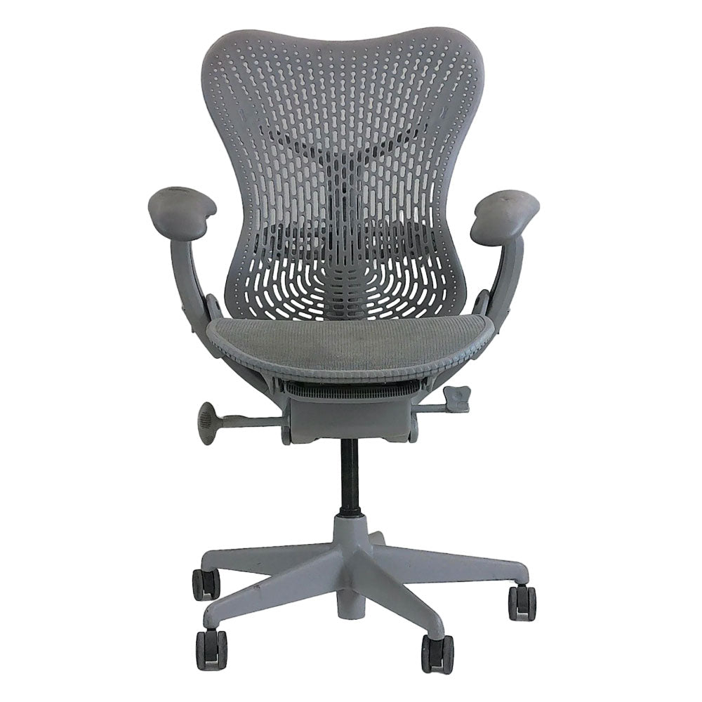 Herman Miller: Mirra Sedia operativa Grigio Ricondizionata