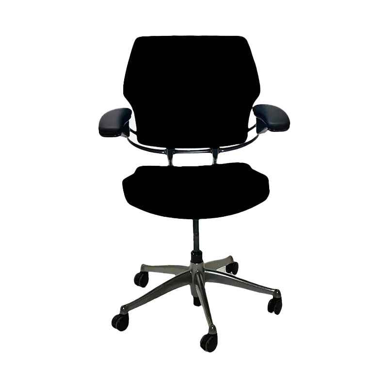 Humanscale: Freedom Task Chair in Black Leather - Refurbished