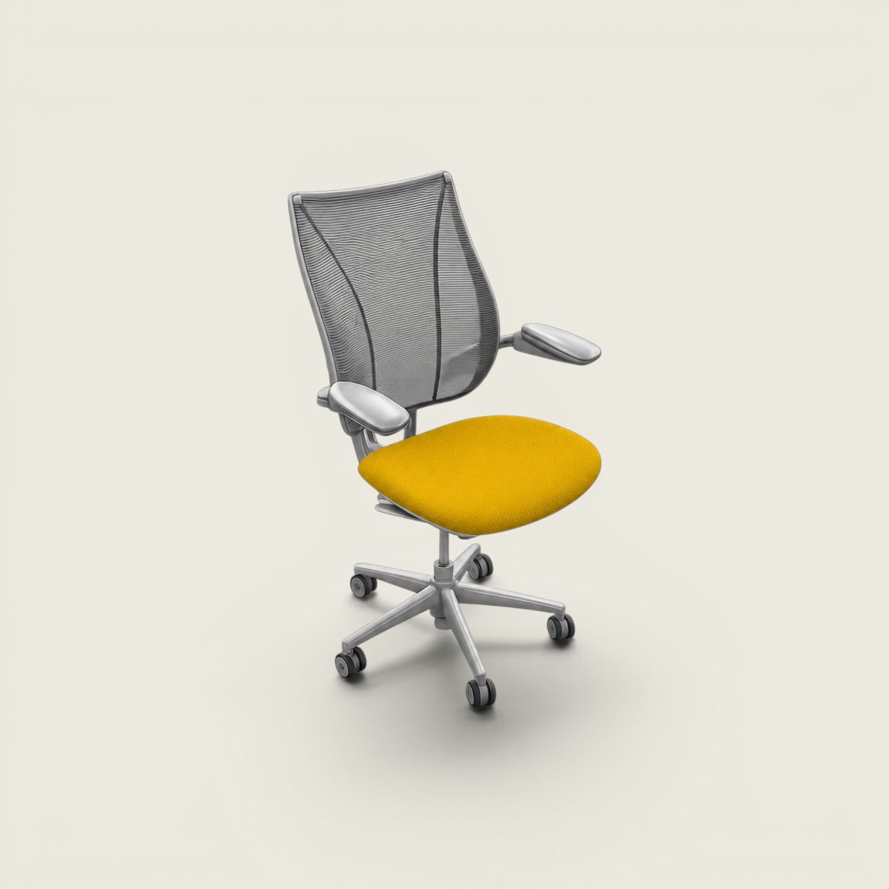 <tc>Humanscale</tc>: <tc>Liberty</tc> Sedia da ufficio in tessuto nero - Ricondizionata