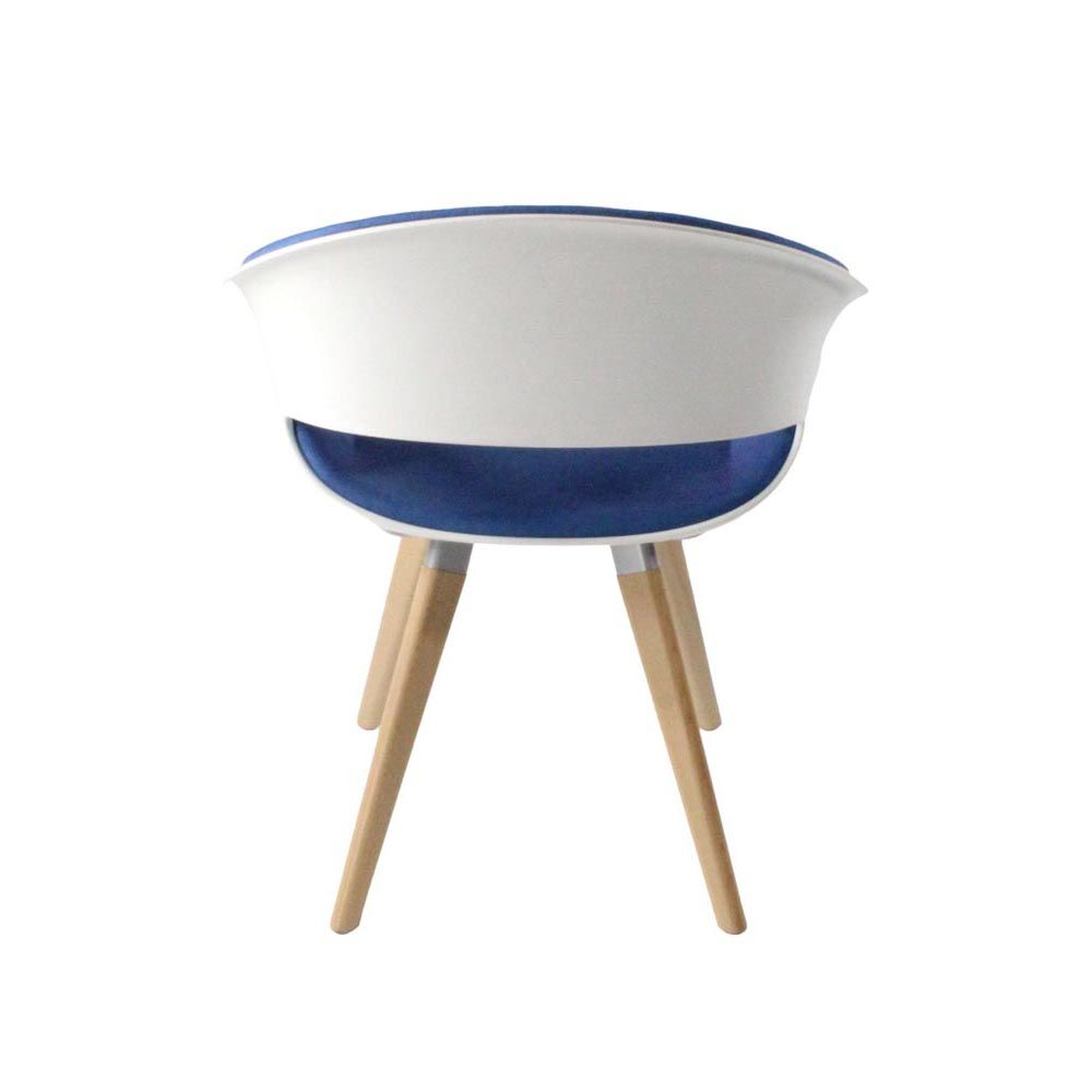 <tc>Kusch & Co</tc>: Poltrona Volpino 8240 - Blu e Bianco