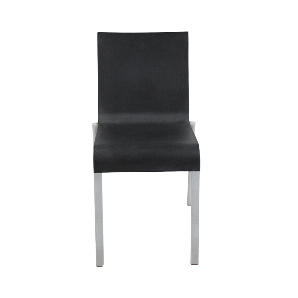 <tc>Vitra</tc>: .03 Sedia impilabile in nero - Ricondizionata