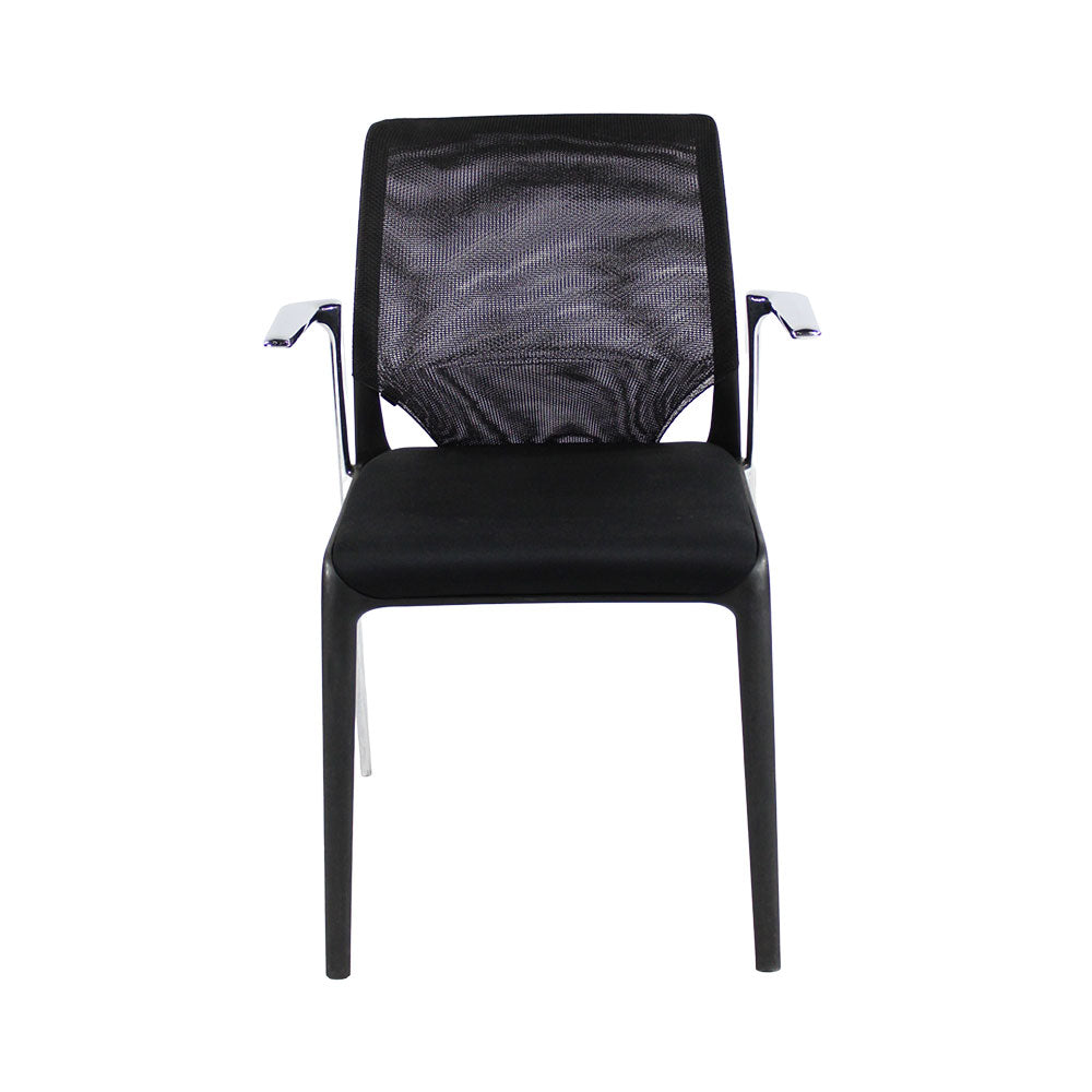 <tc>Vitra</tc>: Sedia per visitatori MedaSlim con braccioli - Ricondizionata