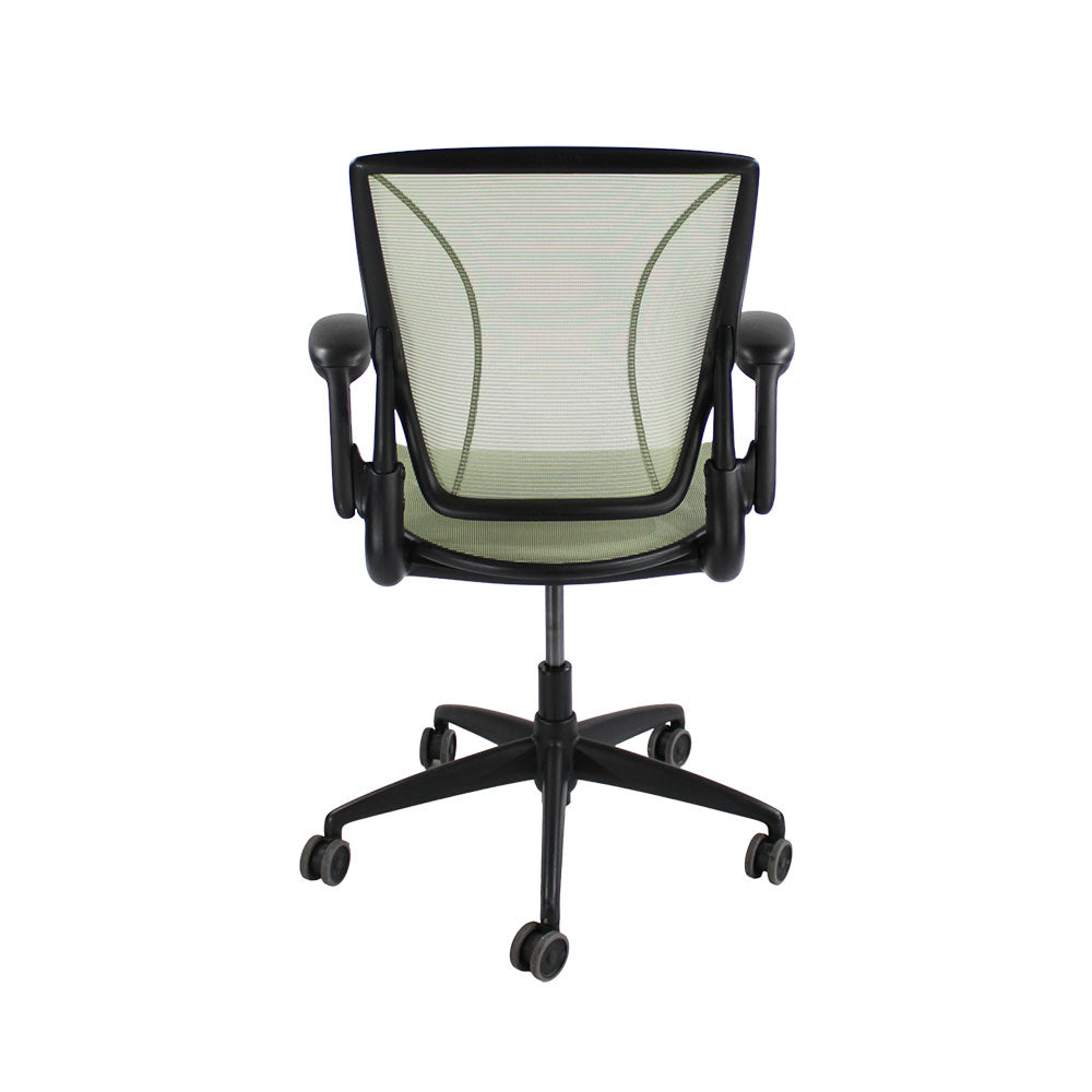<tc>Humanscale</tc>: <tc>Diffrient World</tc> Sedia operativa in rete verde - Ricondizionata