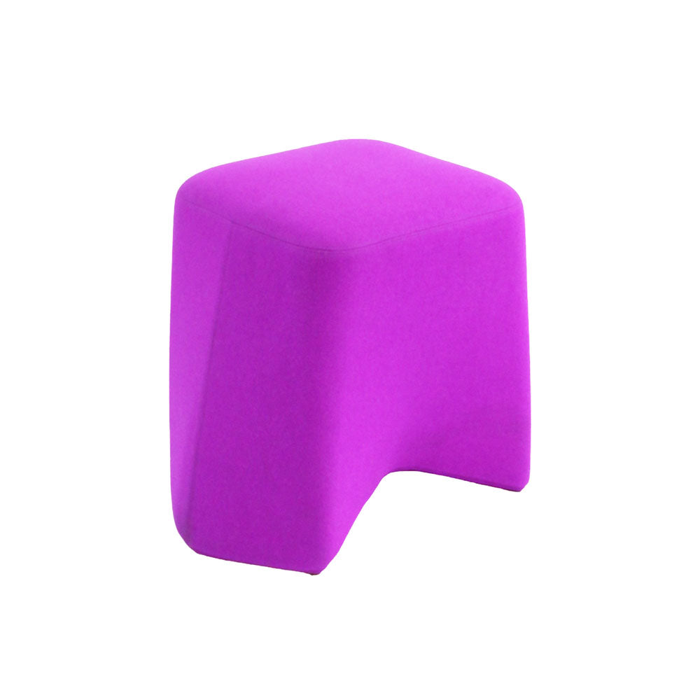 <tc>Boss Design</tc>: Sgabello Hoot in viola - Ristrutturato