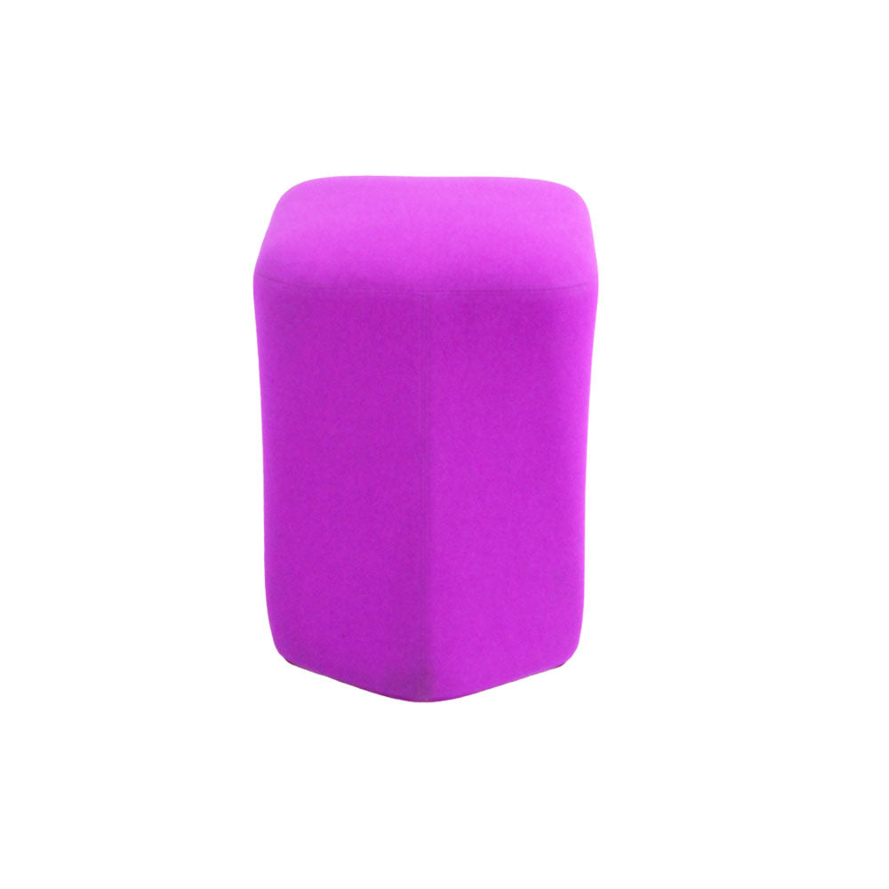 <tc>Boss Design</tc>: Sgabello Hoot in viola - Ristrutturato