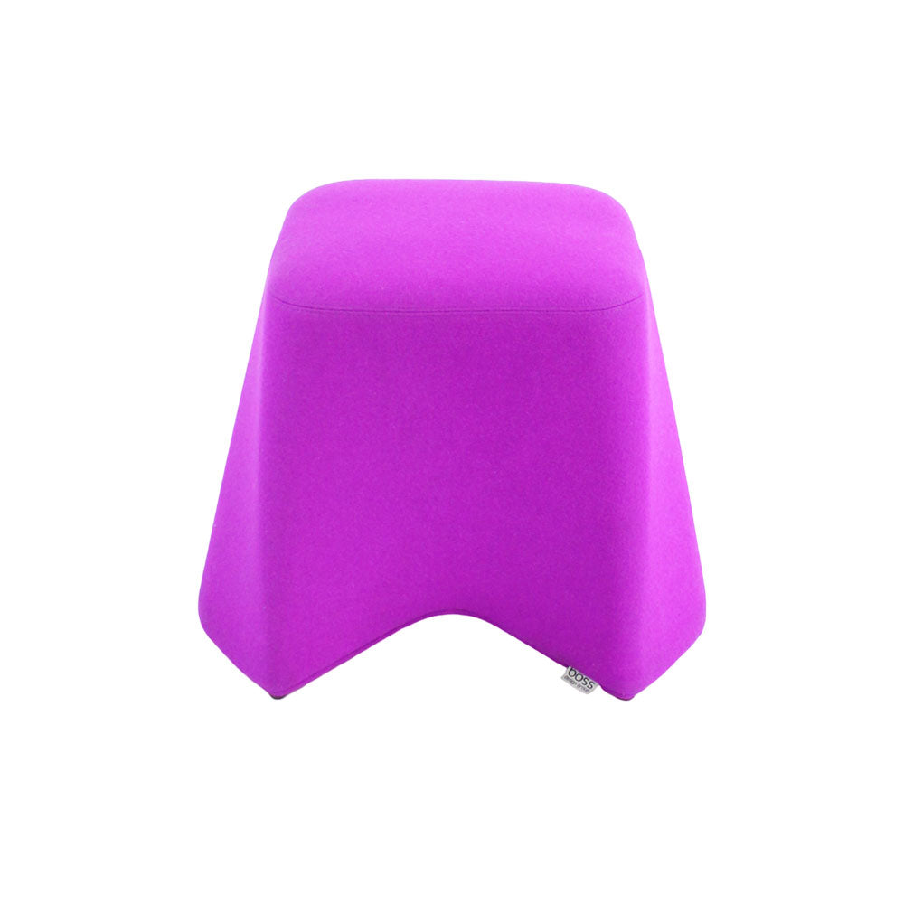 <tc>Boss Design</tc>: Sgabello Hoot in viola - Ristrutturato