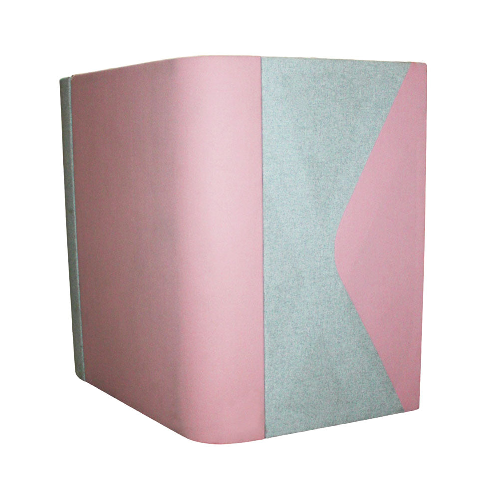 <tc>Allermuir</tc>: Haven Solo Pod in tessuto grigio/rosa - Ricondizionato