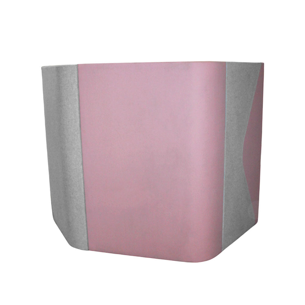 <tc>Allermuir</tc>: Haven Solo Pod in tessuto grigio/rosa - Ricondizionato
