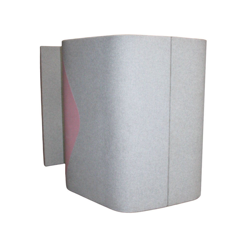 <tc>Allermuir</tc>: Haven Solo Pod in tessuto grigio/rosa - Ricondizionato