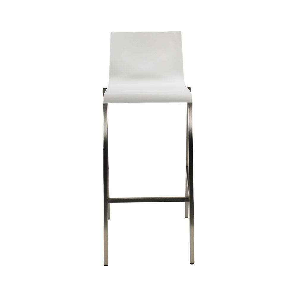 <tc>Pedrali</tc>: Sgabello Kudara 1322 in bianco - Ricondizionato