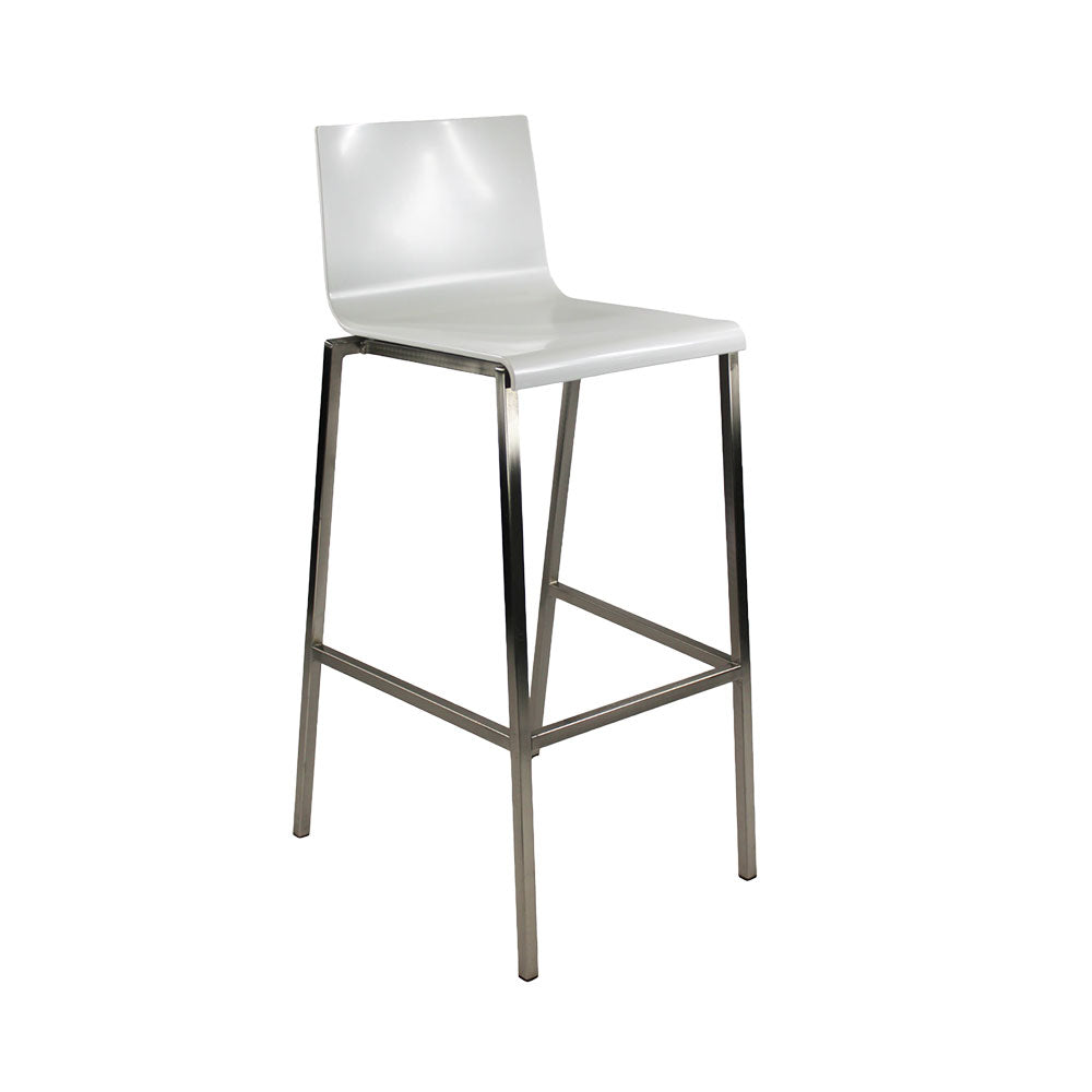 <tc>Pedrali</tc>: Sgabello Kudara 1322 in bianco - Ricondizionato