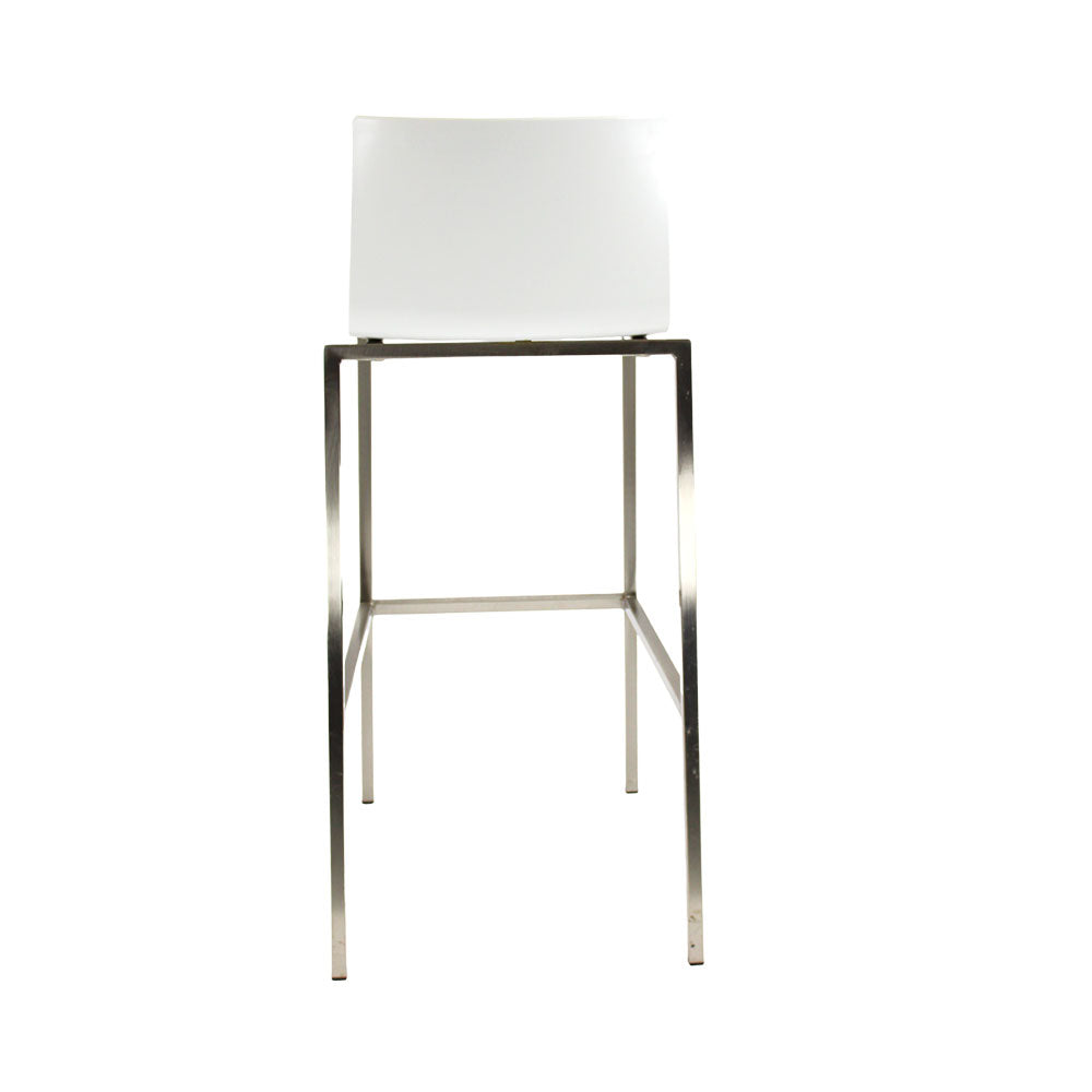 <tc>Pedrali</tc>: Sgabello Kudara 1322 in bianco - Ricondizionato