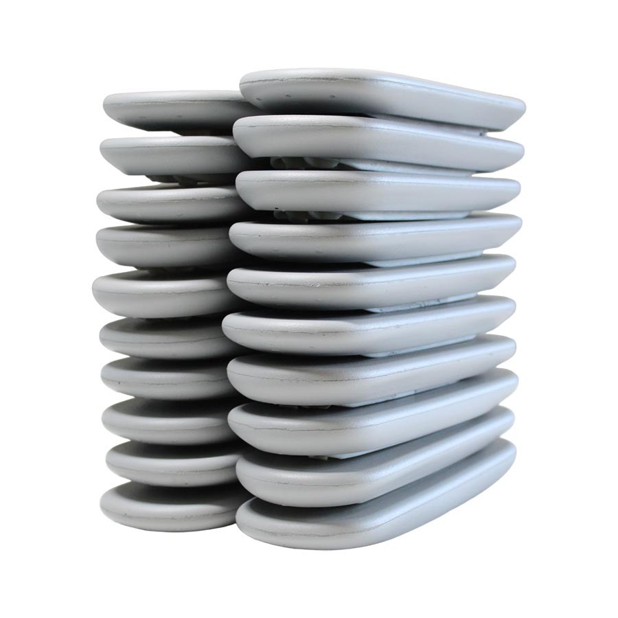 <tc>Herman Miller</tc>: <tc>Sayl</tc> Cappucci di ricambio per braccio in grigio - Confezione da 10 paia