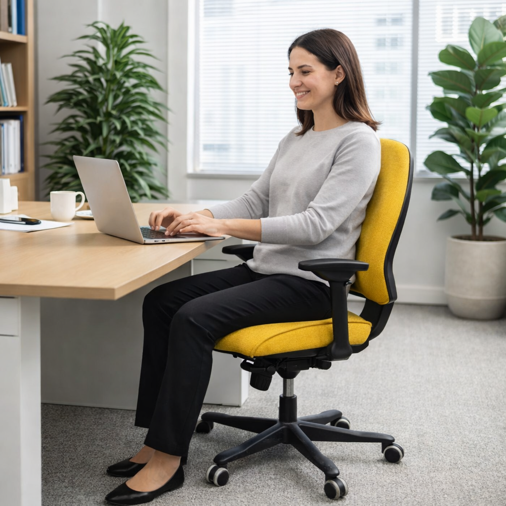 <tc>Kinnarps</tc>: Sedia da segreteria - Ristrutturata