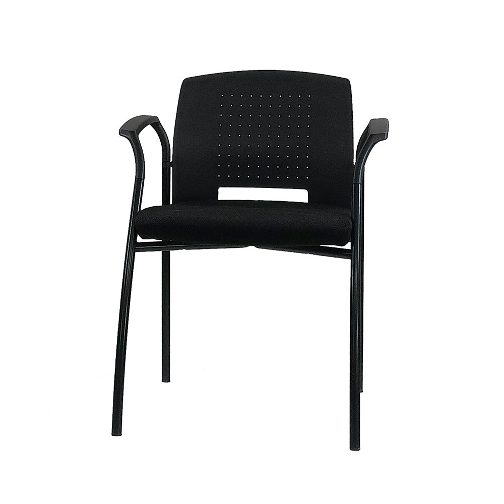 Martin Stoll: Black Meeting Chair - rinnovato