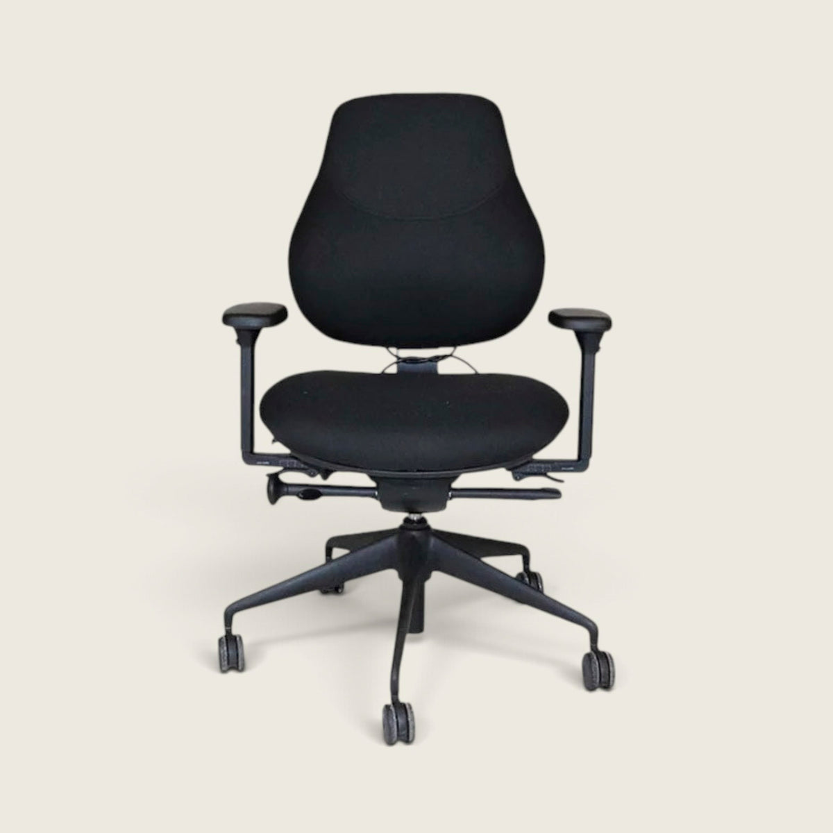 OrangeBox: Flo Office Chair in Black Fabric - Refurbished