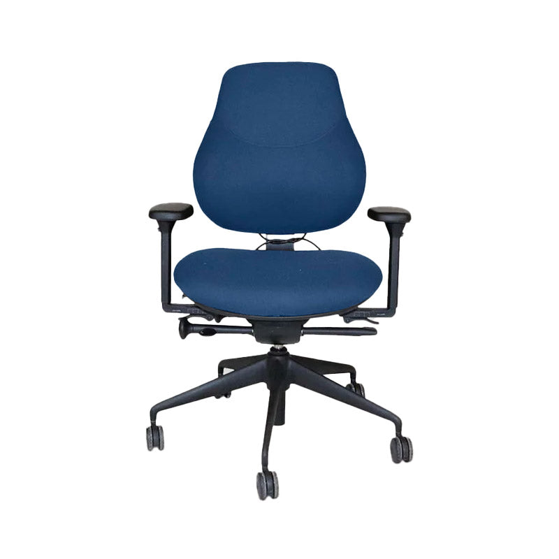 <tc>OrangeBox</tc>: Sedia da ufficio Flo in tessuto blu - Ricondizionata
