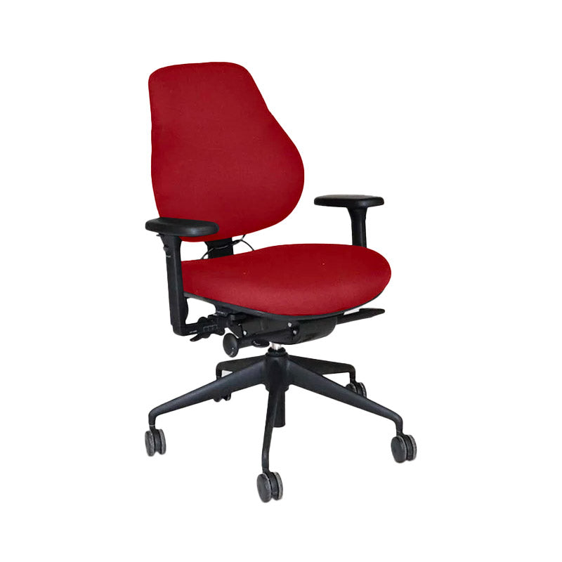 <tc>OrangeBox</tc>: Sedia da ufficio Flo in tessuto rosso - Ricondizionata
