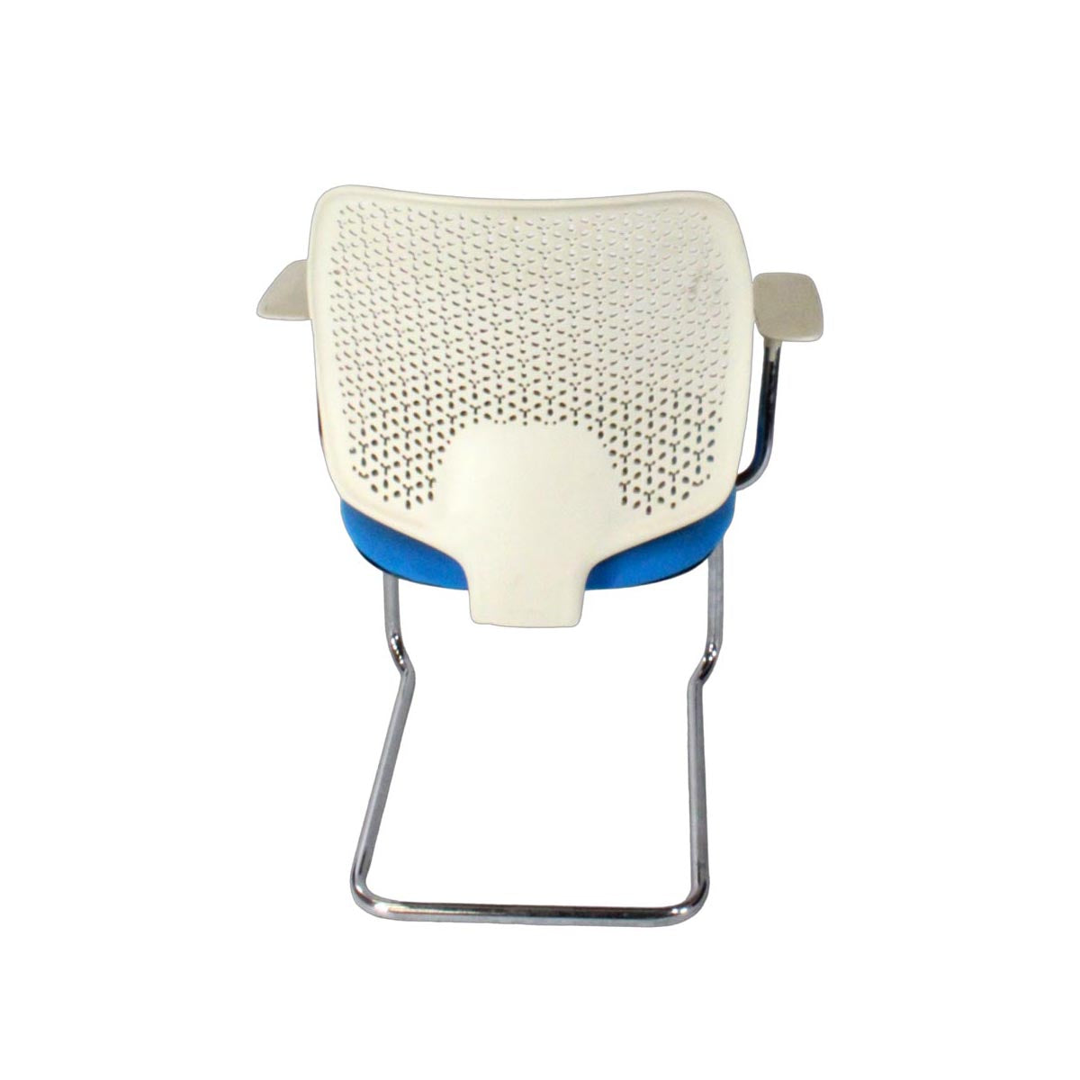 Orangebox: <tc>Ara</tc> Sedia operativa in bianco/blu - Ricondizionata