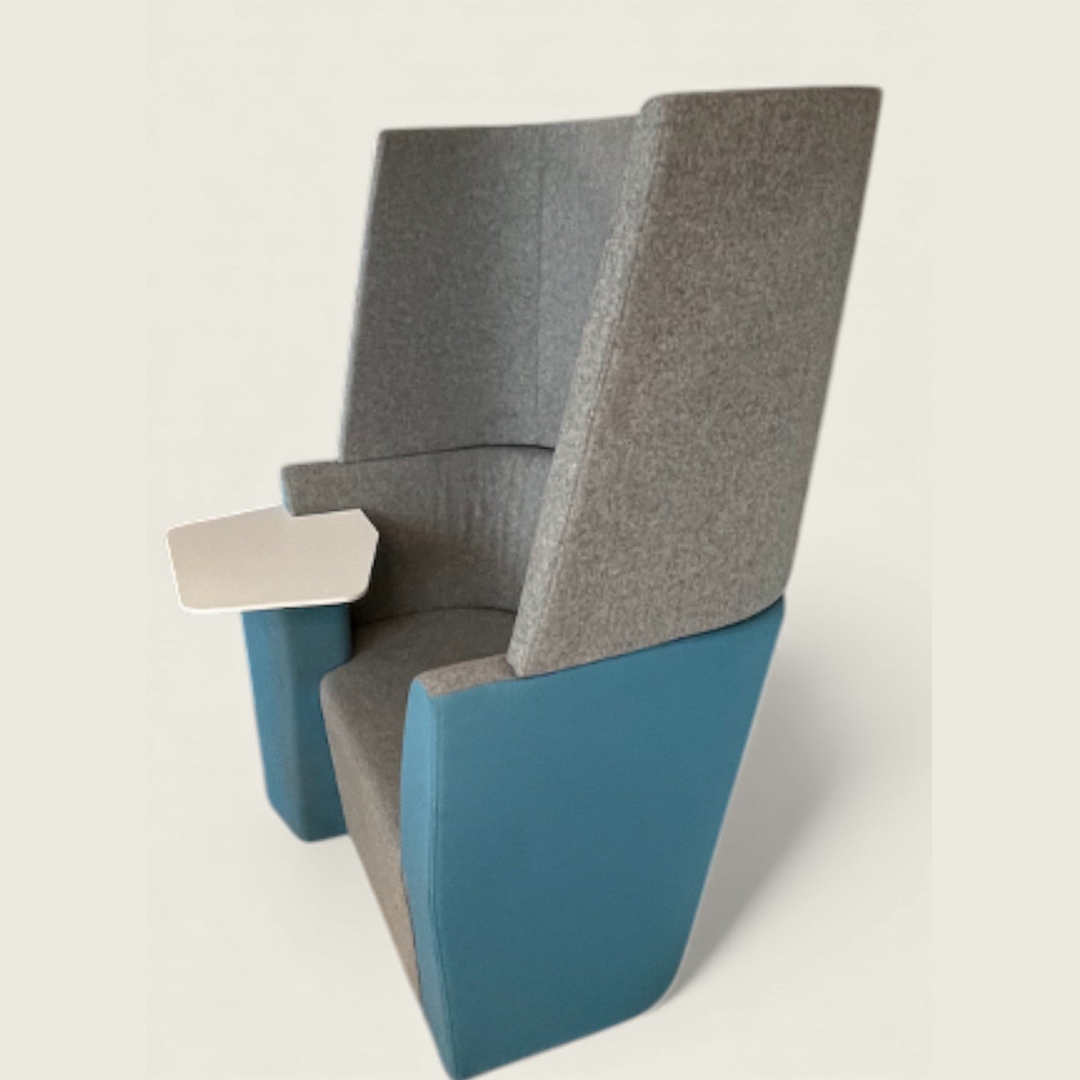 Orangebox: divano con schienale alto grigio e verde scuro Away From The Desk (AFTD) - Ricondizionato