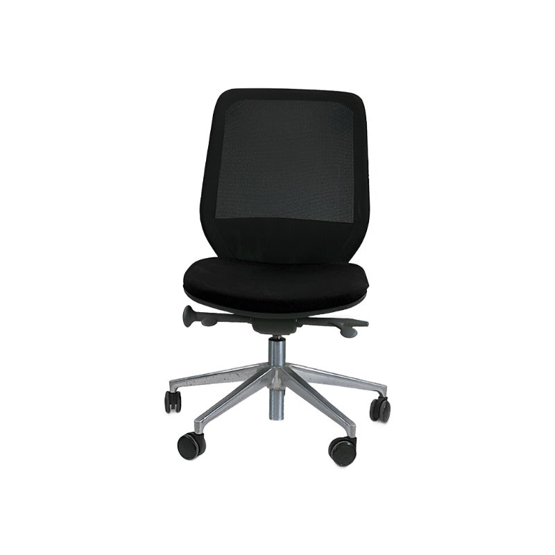 Orangebox: Joy -12 Task Chair Frame Chrome Without Arms - rinnovato