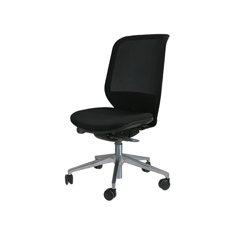Orangebox: Joy -12 Task Chair Frame Chrome Without Arms - rinnovato