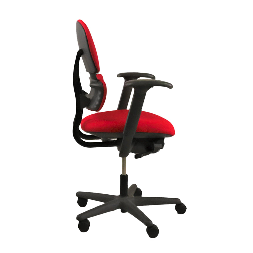 <tc>KI</tc>: <tc>Impulse</tc> Sedia da ufficio in tessuto rosso - Ricondizionata