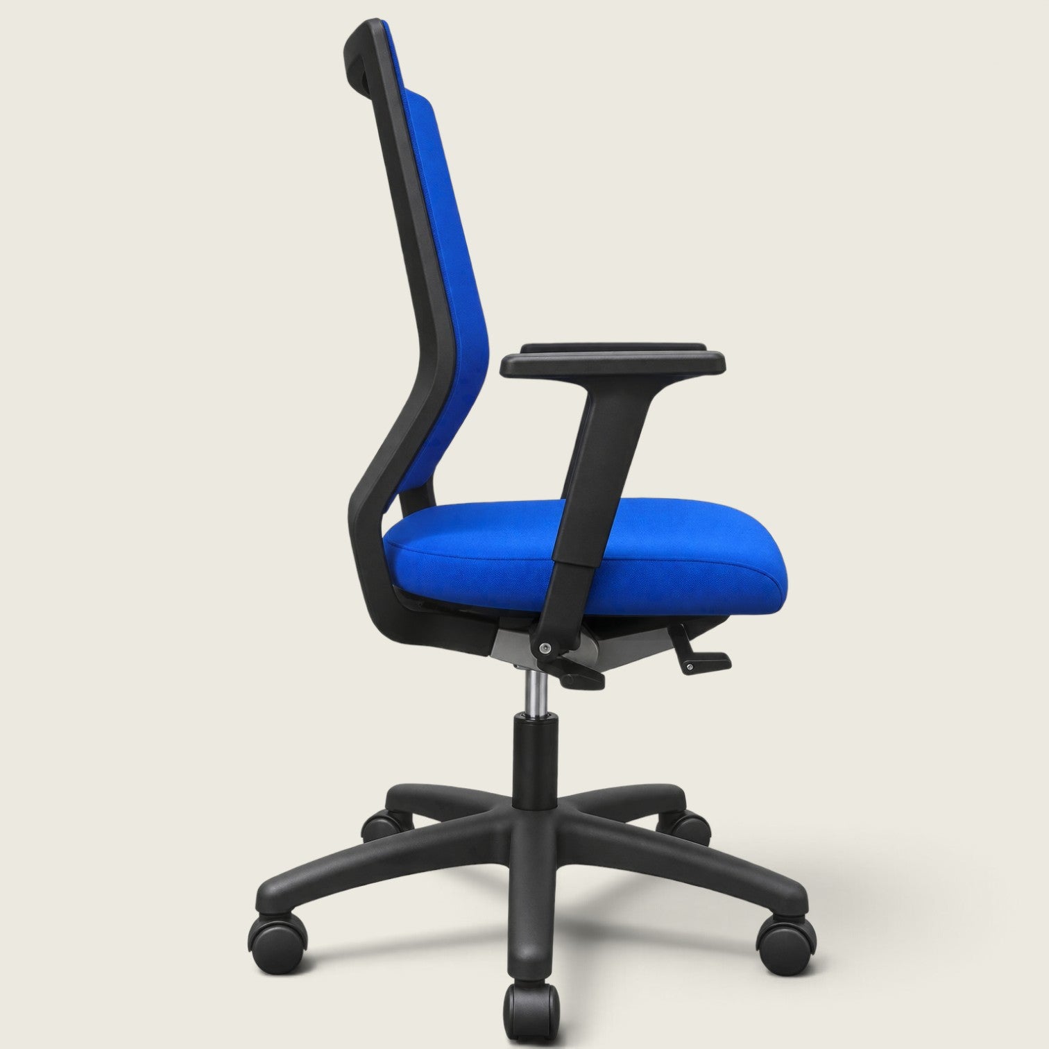 <tc>Sedus</tc>: <tc>Quarterback</tc> Sedia da ufficio in tessuto blu con schienale in tessuto blu - Ricondizionata