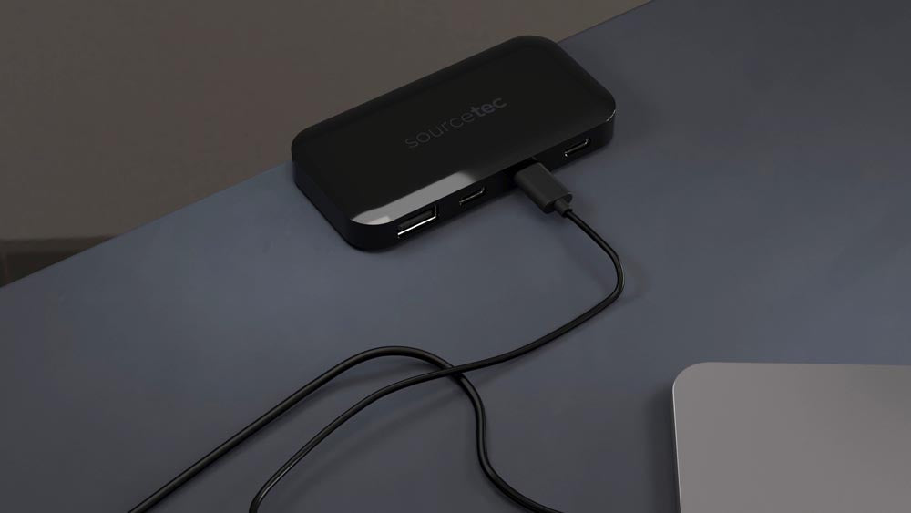 Modulo di alimentazione Pico On-Desk o Under-Desk in nero