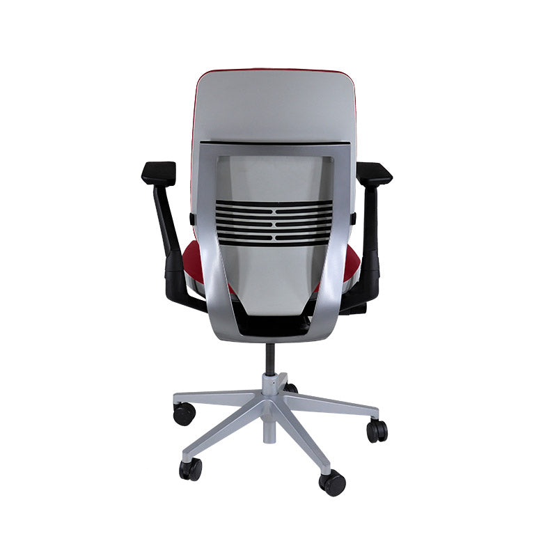 Steelcase: Gesture Ergonomic Office Chair - Burgundy Leather - Refurbished