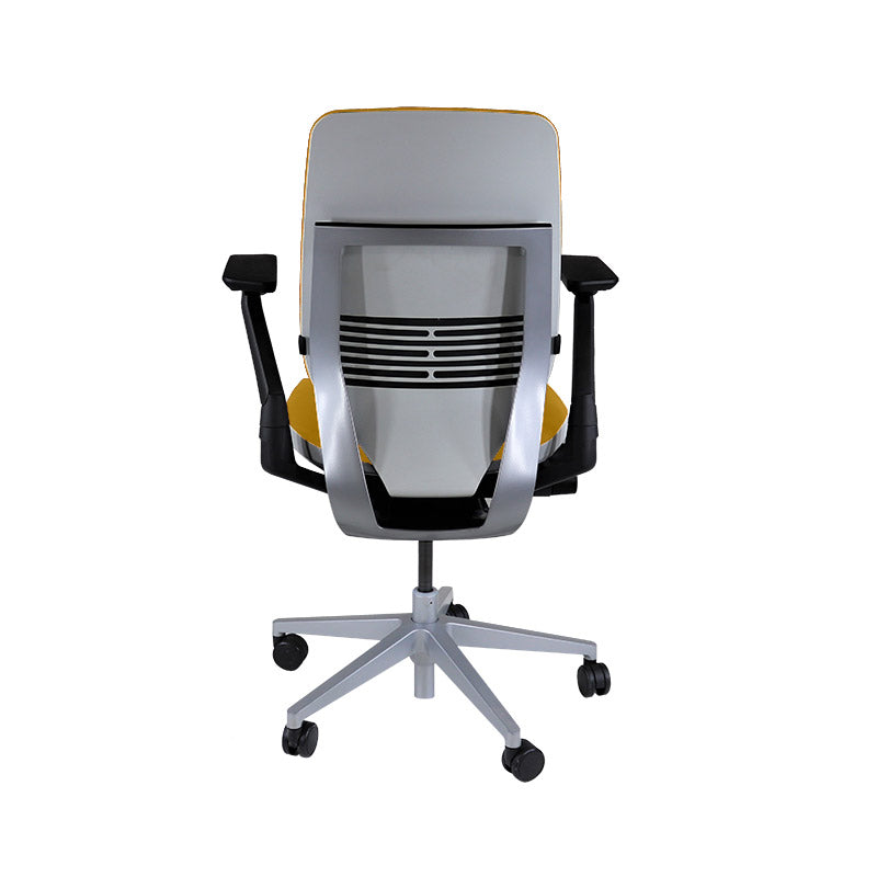 Steelcase: Gesture Ergonomic Office Chair - Yellow Fabric - Refurbished