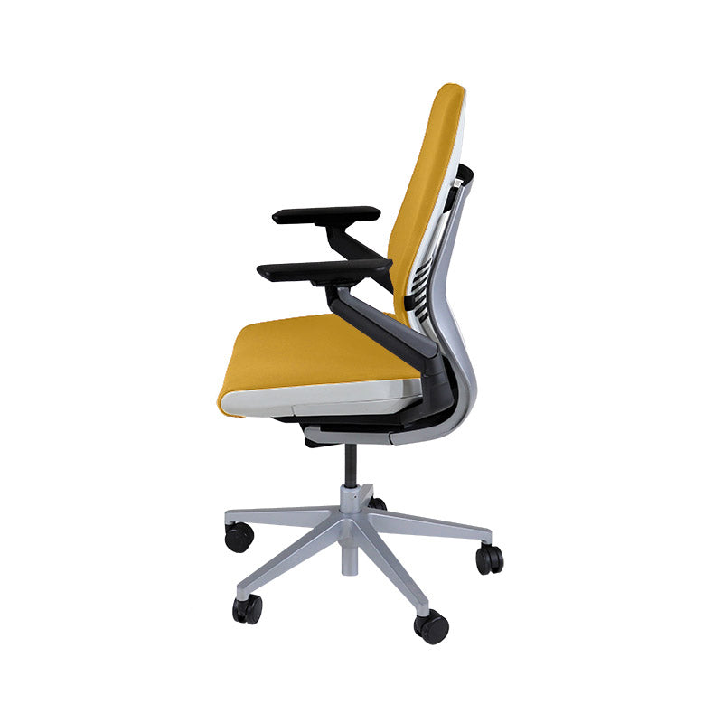 Steelcase: Gesture Ergonomic Office Chair - Yellow Fabric - Refurbished