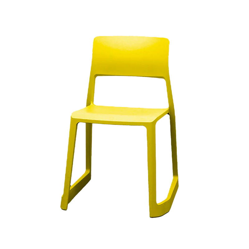 <tc>Vitra</tc>: Sedia da mensa Tip Ton - Gialla - Ricondizionata