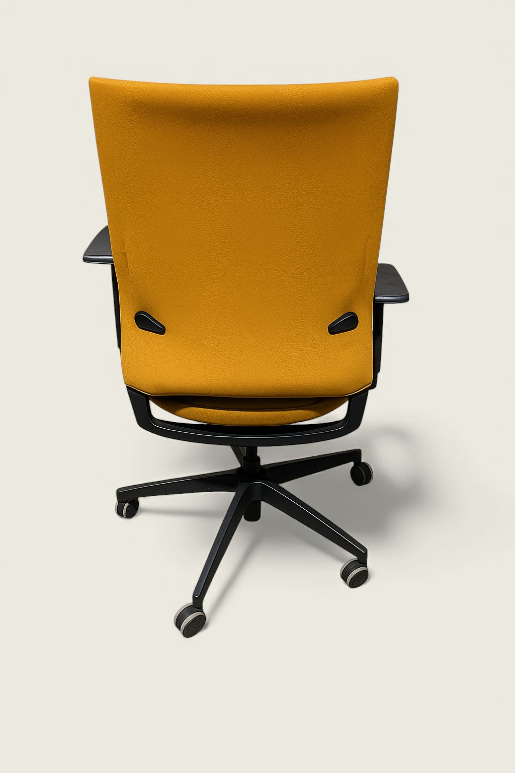Sedus: Quarterback Task Chair in Yellow Fabric - Refurbished