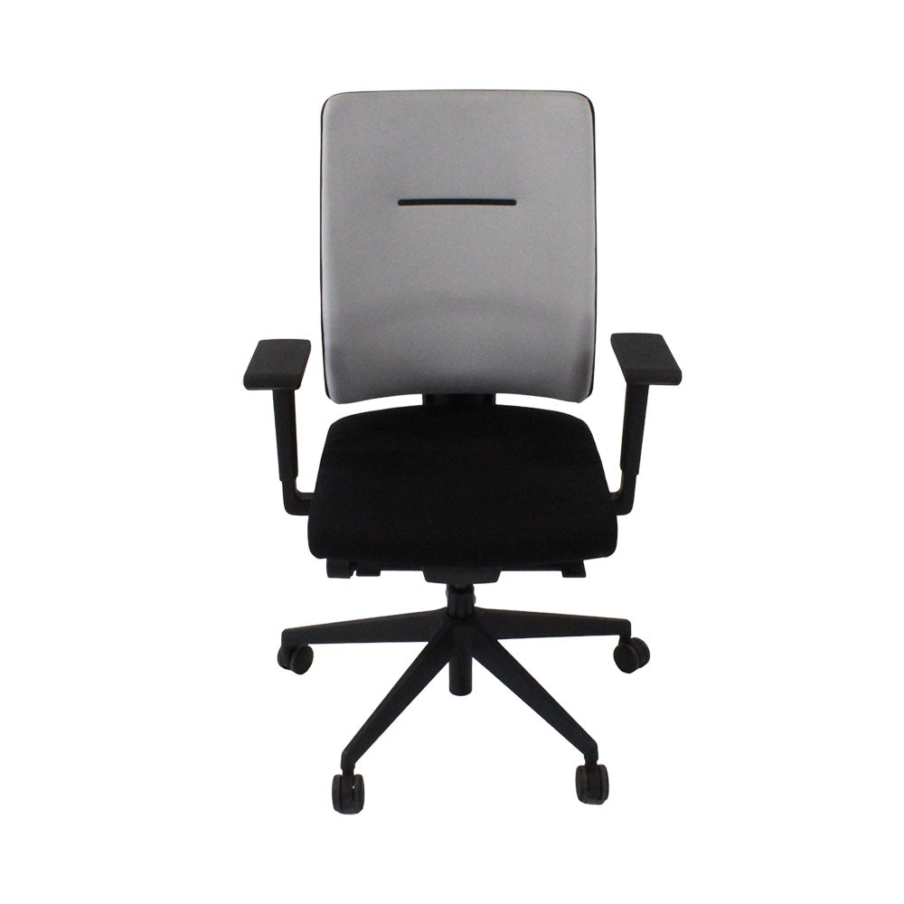 Viasit: Toleo Move Upholstered Back Task Chair In Black Fabric - Refurbished