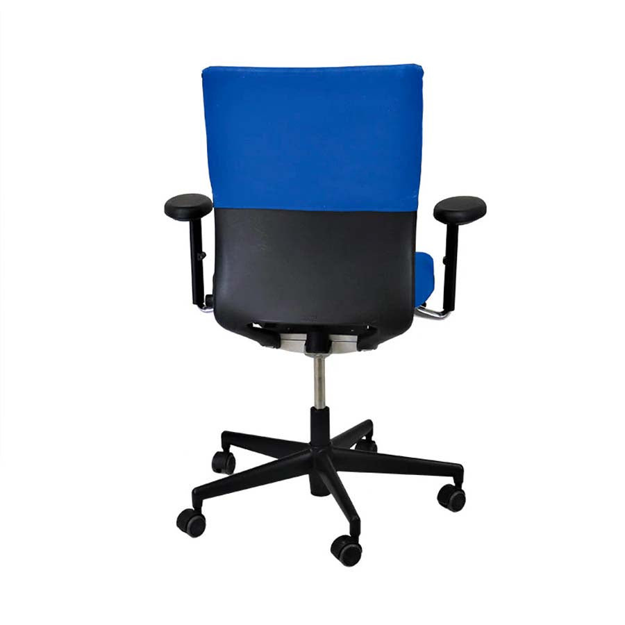 <tc>Vitra</tc>: <tc>Axess</tc> Sedia da ufficio in tessuto blu - Ricondizionata