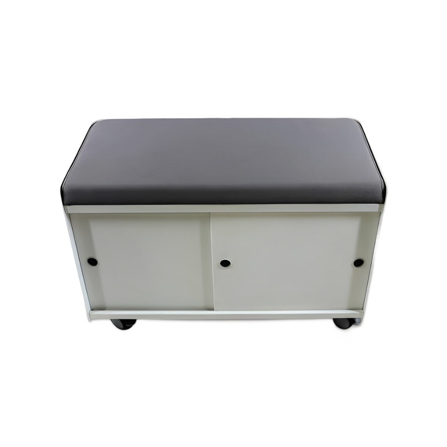 <tc>Steelcase</tc>: Credenza con piedistallo e seduta - Ristrutturata